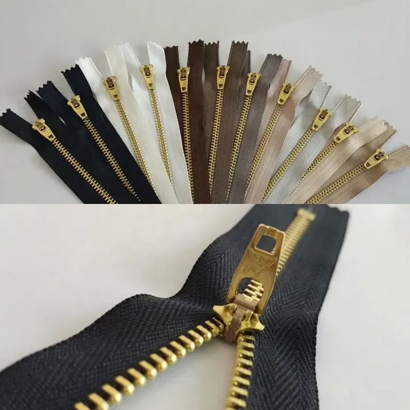 Custom Semi-Automatic Locking Closed End Metal Zipper Factory