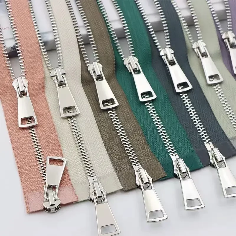 Factory Custom 2-Way Open End Metal Zippers Price