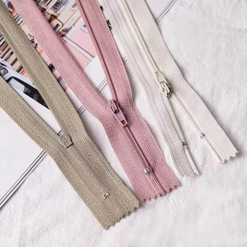 Nylon zippers